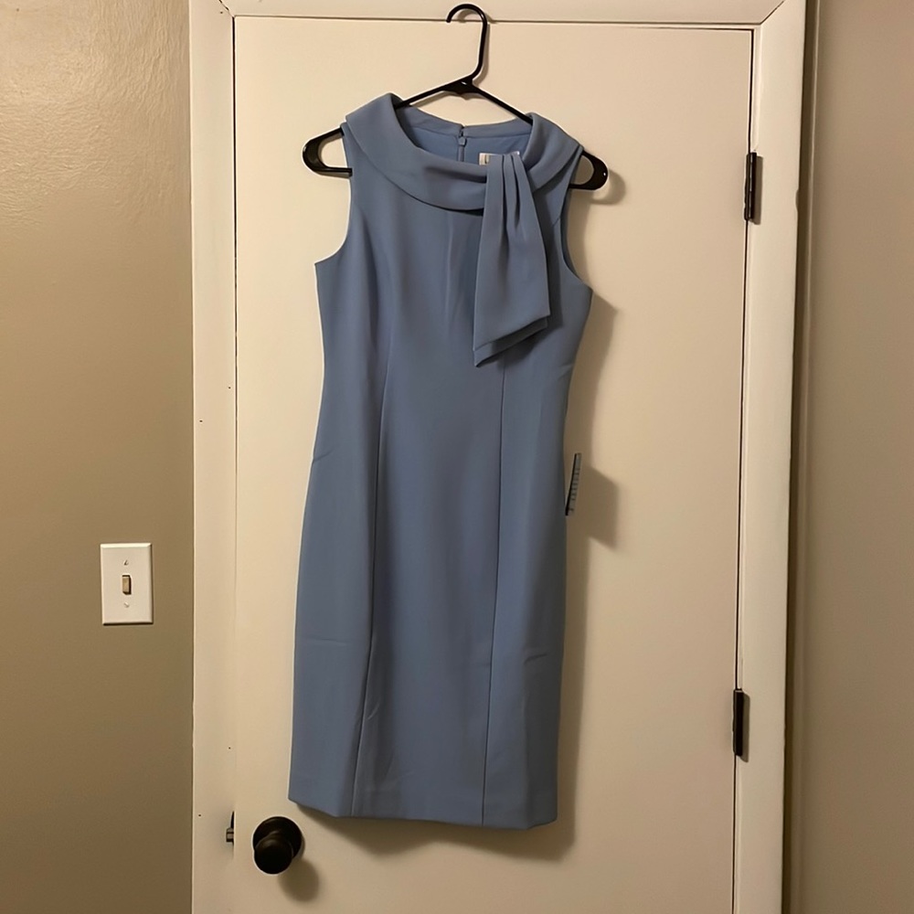 NWT Harper Rose Light Blue Jackie O-Like Dress Size 4P